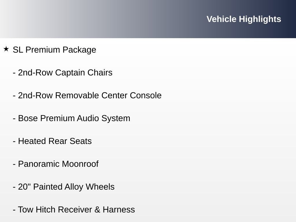 2023 Nissan Pathfinder SL