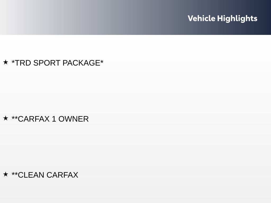 2025 Toyota 4Runner TRD Off-Road Premium