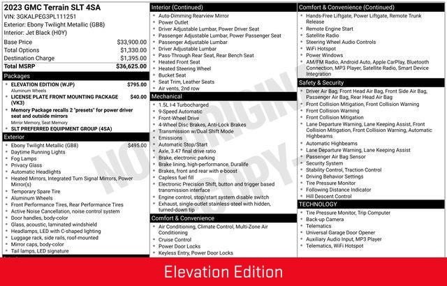 2023 GMC Terrain SLT