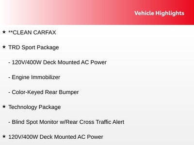 2023 Toyota Tacoma TRD Sport V6