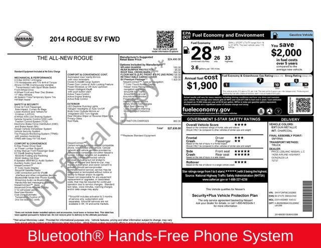 2014 Nissan Rogue SV