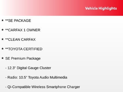 2026 Toyota Corolla Hybrid SE