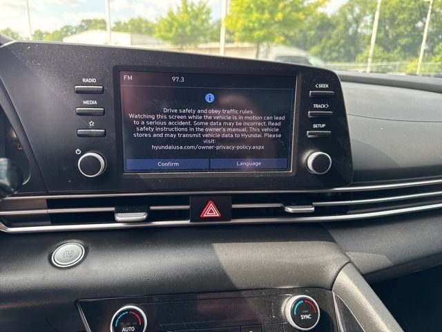2023 Hyundai ELANTRA HYBRID Blue