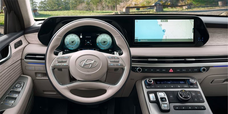 hyundai palisade interior map