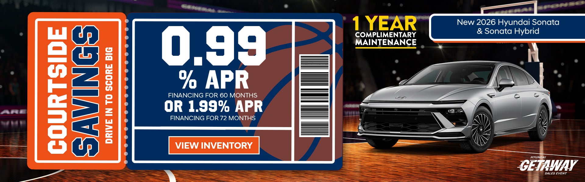 New 2026 Hyundai Sonata 0.99% APR or 1.99% APR 