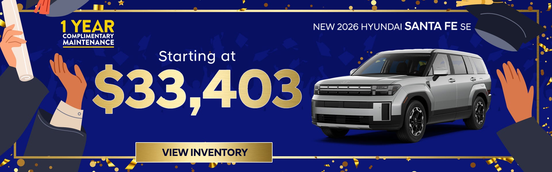 New 2026 Hyundai Santa Fe SE