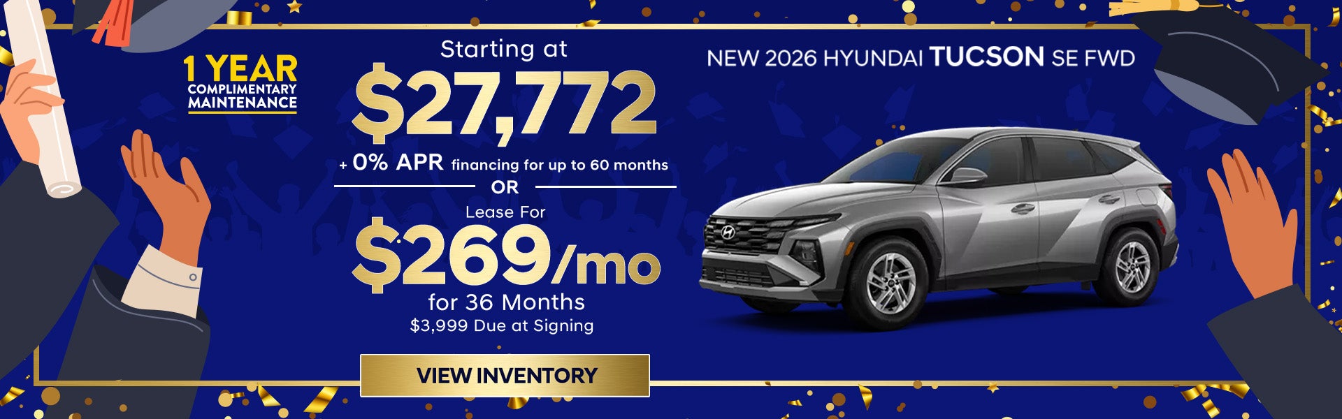 New 2026 Hyundai Tucson SE FWD