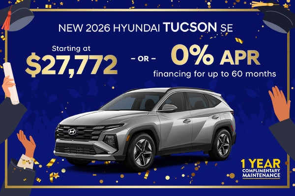 New 2026 Hyundai Tucson SE