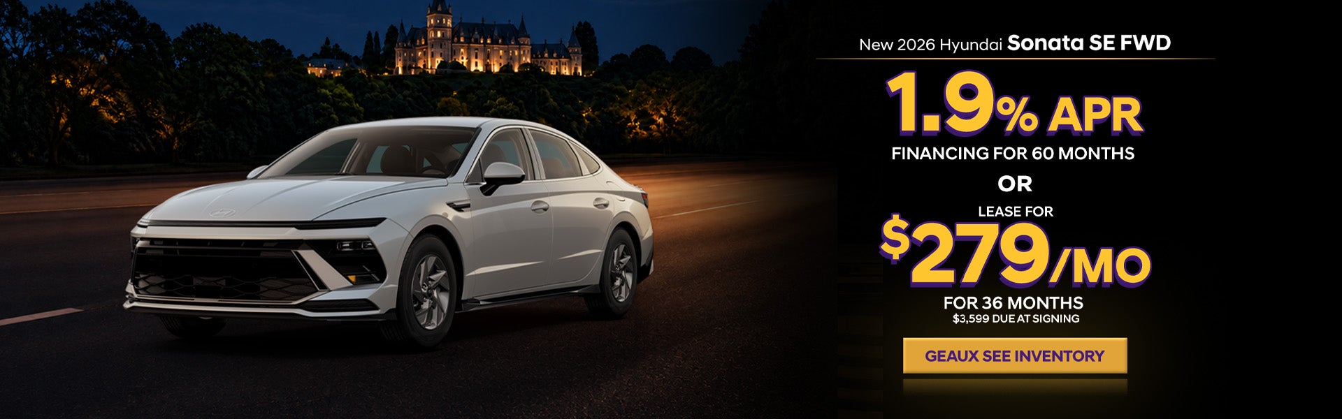 New 2026 Hyundai Sonata SE FWD
