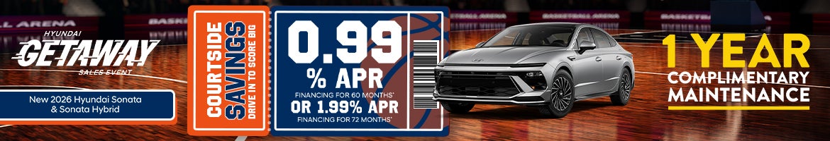 New 2026 Hyundai Sonata 0.99% APR or 1.99% APR All Star Hyundai